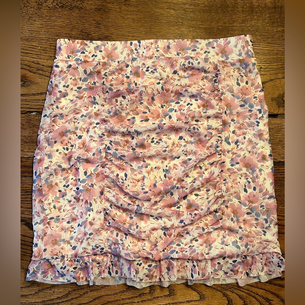 Free people floral skirt